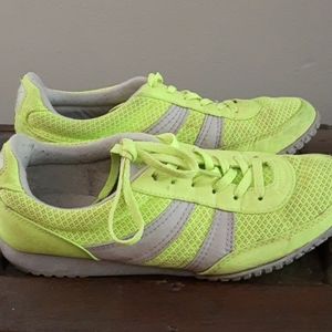 Bright neon yellow Size 8 Active by Old Navy shoes